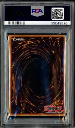 2008 Yu-Gi-Oh! Retro Pack #EN011 Red-Eyes B. Dragon PSA 9 MINT - Image 2