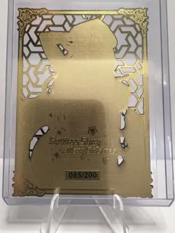 Albedo - Overlord Goddess Story Waifu Metal Card Serial # 085/200 - Image 2