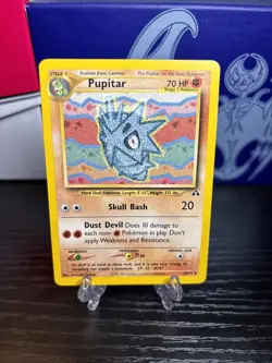 PUPITAR 45/75 - UNCOMMON - Neo Discovery - VINTAGE WOTC Pokemon Card - NM - Image 1