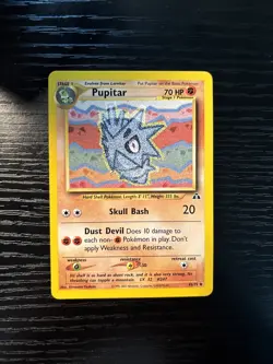 PUPITAR 45/75 - UNCOMMON - Neo Discovery - VINTAGE WOTC Pokemon Card - NM - Image 4