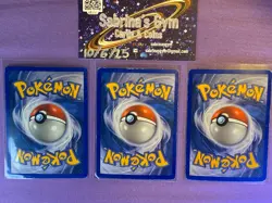Sceptile Blaziken Swampert Holo Pop Series 1 Promo Rare Pokemon Cards - Image 2