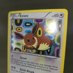 DOUBLE SWIRL MP + Eevee BW94 Black Star Promo Pokemon Card 2013 Black & White - Image 2
