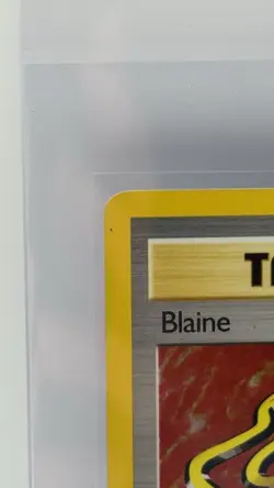 Pokemon TCG Blaine Trainer Gym Challenge Holo Card 17/132 Unlimited Rare NM - Image 3