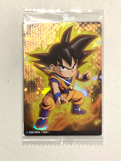 Son Goku (mini) - 5-01 R - Dragon Ball - Wafer / Itajaga Card Sealed Japanese - Image 1