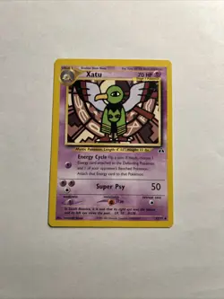 Xatu 52/75 Neo Discovery Uncommon Unlimited Vintage WOTC 2001 Pokemon Card - Image 1