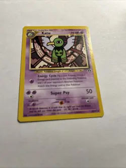 Xatu 52/75 Neo Discovery Uncommon Unlimited Vintage WOTC 2001 Pokemon Card - Image 2