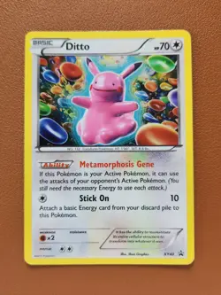 Ditto Black Star Promos Holo Rare Card XY40 Pokemon TCG (LP) 2015 Pikachu - Image 1