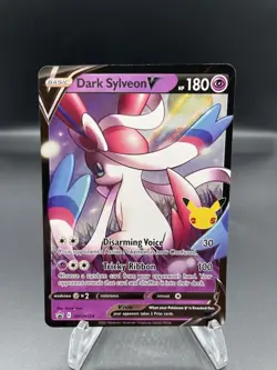 Dark Sylveon V SWSH134 SWSH: Sword & Shield Promo Cards Holo - Image 1