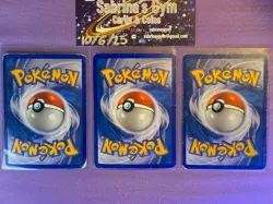 Jolteon Flareon Vaporeon Holo Pop Series 3 Promo Rare Pokemon Cards - Image 2