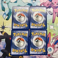 Pokemon TCG 4x 056/132 Holo Mega Evolution NM Card Playset MEG EN X4 - Image 2