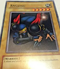 Yu Gi Oh Card Ansatsu SDI-016 1996 Yu-Gi-Oh! Trading Card Game - Image 2