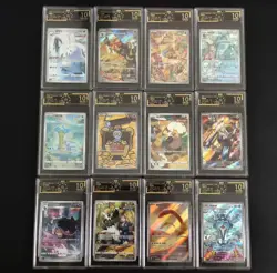 12 Lot [OCD 10] Pokemon Tcg Chinese Card AR Art Rare Lapras Gimmigho Palafin SQ - Image 1