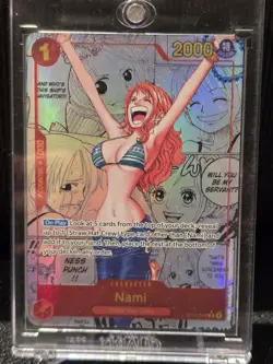 Nami Manga Alt Art OP01-016 One Piece Card Game PRB-01 Premium Booster - Image 3