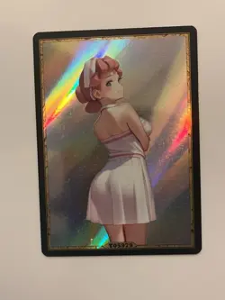 Nurse Joy Waifu Anime Card Custom TCG Girl Holo Goddess: Story ACG T05979 - Image 1