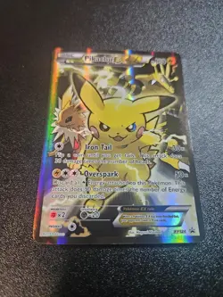 Pikachu EX XY124 Promo 2016 - Light/Moderately Played Pokemon TCG Card ENGLISH - Image 3