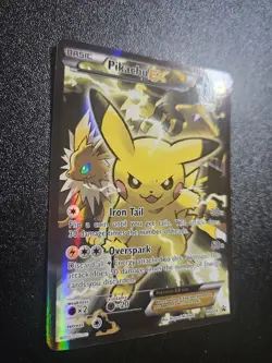 Pikachu EX XY124 Promo 2016 - Light/Moderately Played Pokemon TCG Card ENGLISH - Image 5
