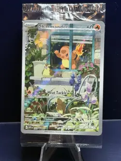 Pokemon TCG Charmander Obsidian Flames #044 SVP en Black Star Promo Card, Sealed - Image 1