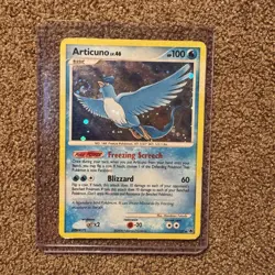 Pokemon TCG Articuno Card 1/100 Rare Holo Majestic Dawn LP - Image 1