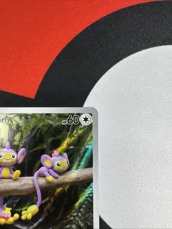 Pokemon TCG Aipom Paradox Rift 211/182 Holo Illustration Rare Card NM - Image 3