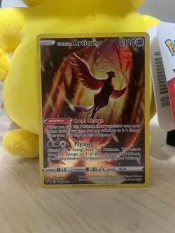 Galarian Articuno SWSH282 Full Art Black Star Promo Holo Pokemon Card NM - Image 1