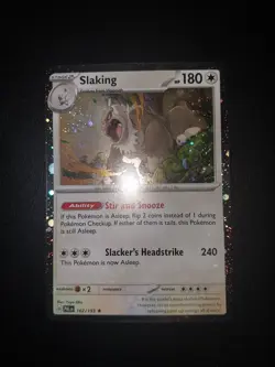 Slaking 162/193 Cosmos Holo Exclusive Promo Paldea Evolved Pokemon Card-NM!! - Image 1