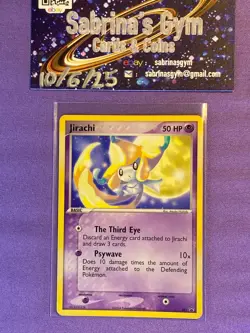 Jirachi 021 Nintendo Promo Rare Pokemon Card - Image 1