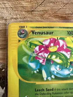 Venusaur 67/165 E-Series Expedition Base Set - Pokemon Card Damaged - Image 2