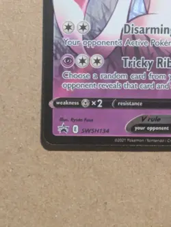 Dark Sylveon V SWSH134 SWSH: Sword & Shield Promo Cards Holo - Image 2