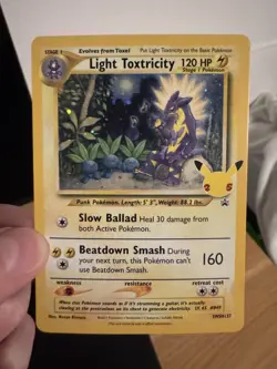 Light Toxtricity SWSH137 SWSH: Sword & Shield Promo Cards Holo - Image 2