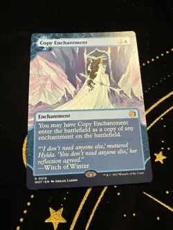 MTG - Copy Enchantment 16 NM Wilds of Eldraine: Enchanting Tales - Image 1