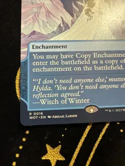MTG - Copy Enchantment 16 NM Wilds of Eldraine: Enchanting Tales - Image 2