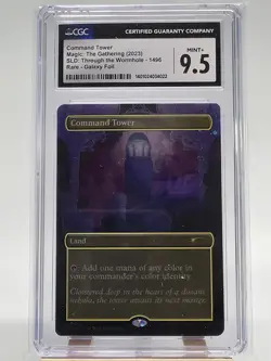 Magic the Gathering Secret Lair Galaxy Foil Command Tower CGC 9.5 - Image 1