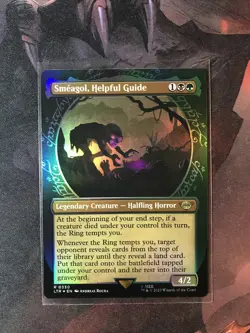 MTG Smeagol, Helpful Guide FOIL Showcase The Lord of the Rings LoTR 0330 NM - Image 1