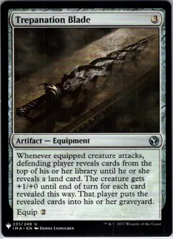 Trepanation Blade - 231 - The List Reprints - Magic MTG - NM - B3G1 - Image 1