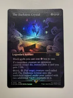 The Darkness Crystal (Borderless) Final Fantasy Foil - Image 1
