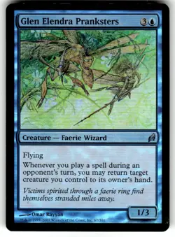 FOIL MTG LP Glen Elendra Pranksters Lorwyn Foil - Image 1