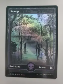 MTG Swamp (272) Innistrad: Midnight Hunt Foil Land - Image 1