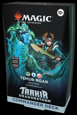 MTG Temur Roar Tarkir Dragonstorm Precon. New, Sealed, IN HAND! Free Shipping - Image 1