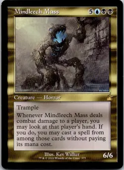 Magic the Gathering Mindleech Mass Retro Frame Ravnica Remastered MTG Free Ship! - Image 1