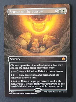 Season of the Burrow (Borderless) Bloomburrow Regular - Image 1