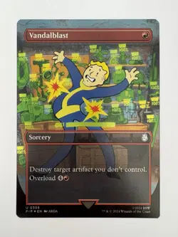 Vandalblast - 0355. Borderless Foil. 2024 Universes Beyond: Fallout. - Image 1
