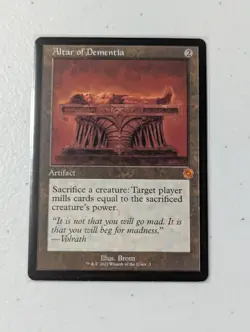 MTG Altar of Dementia - Retro Frame - Brothers' War LP - Image 1
