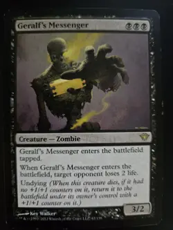 Geralf's Messenger LP Dark Ascension MTG FREE SHIPPING - Image 1