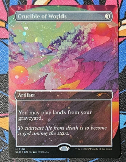 Crucible of Worlds - Secret Lair Drop Series # 2110 (GALAXY FOIL) - MTG - Image 1