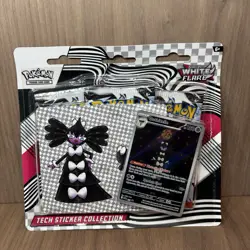Pokemon TCG Scarlet Violet 10.5 White Flare 3Pk Blister Tech Sticker Collection - Image 1