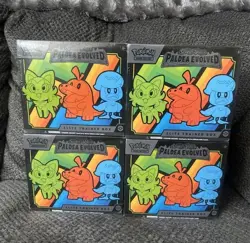 4 X Pokemon TCG: Paldea Evolved Elite Trainer Box (ETB) - Factory Sealed - Image 1