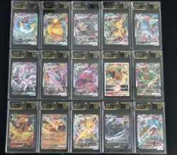 15 Lot OCD 10 Pokemon Chinese Card RRR RR Charizard Gengar Umbreon Rayquaza SQ - Image 1