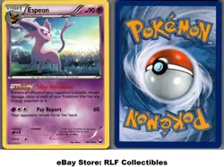 2012 Pokemon, B&W Dark Explorers, #48/108 Espeon, Rare - Image 1