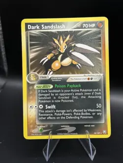 Dark Sandslash - NM - 2004 Pokemon Team Rocket Returns - #18 - Image 1