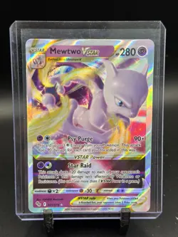 Pokemon TCG Mewtwo VSTAR Pokemon GO 031/078 Holo Ultra Rare - Image 1